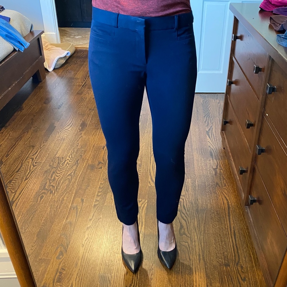 Banana Republic Sloan Pant size 4 navy